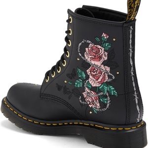 Dr. Marten flower boots